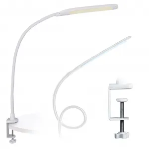 DECOREUM Biela LED stolová lampa