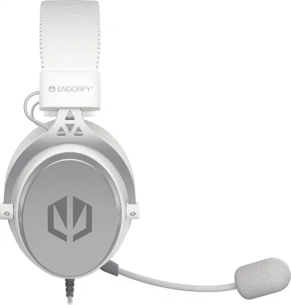 ENDORFY slúchadlá VIRO PLUS USB OWH, drôtové 3.5mm jack, biele