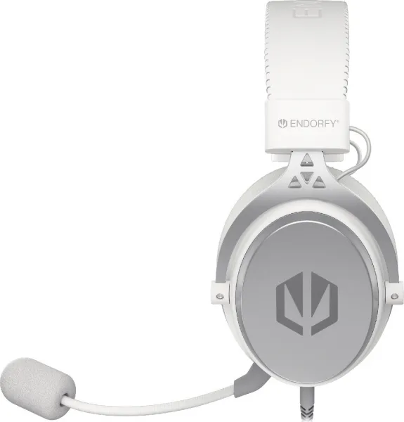 ENDORFY slúchadlá VIRO PLUS USB OWH, drôtové 3.5mm jack, biele