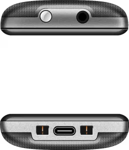 EVOLVEO EasyPhone, mobilní telefon pro seniory s nabíjecím stojánkem, černá