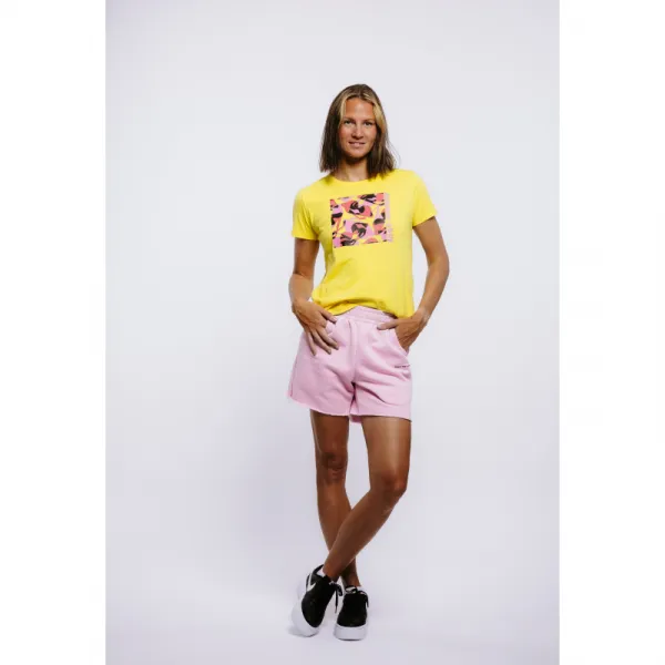Dámske tričko s krátkym rukávom AUTHORITY T-CHILL W yellow