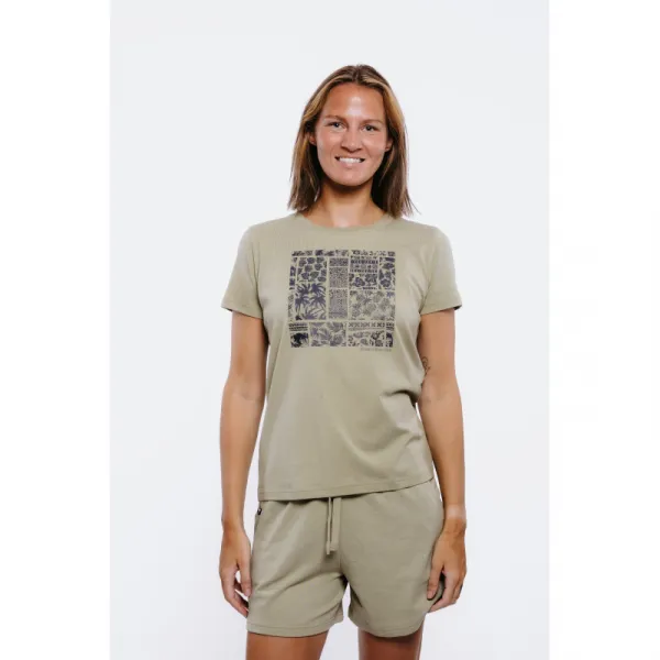 Dámske teplákové kraťasy AUTHORITY TS-MIMA W olive