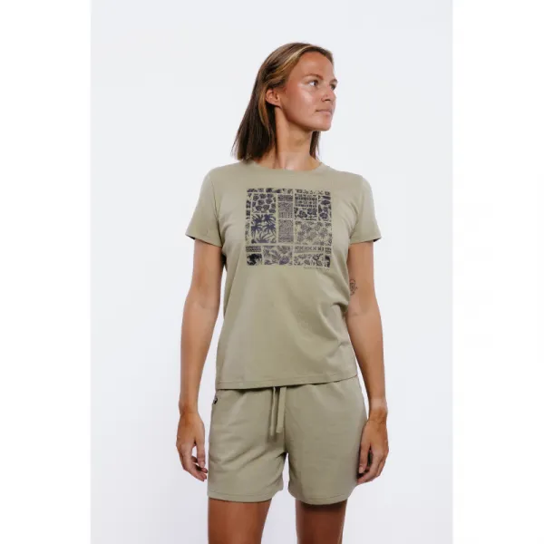 Dámske teplákové kraťasy AUTHORITY TS-MIMA W olive