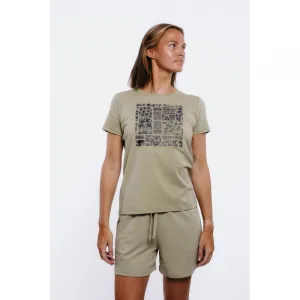 Dámske teplákové kraťasy AUTHORITY TS-MIMA W olive