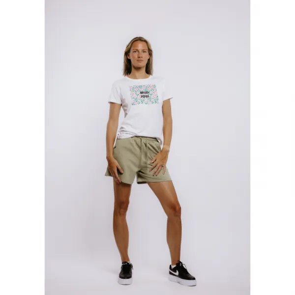Dámske teplákové kraťasy AUTHORITY TS-MIMA W olive