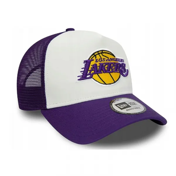 Šiltovka NEW ERA 940 Af trucker NBA Team clear black LOSLAK-WHITRPTRP