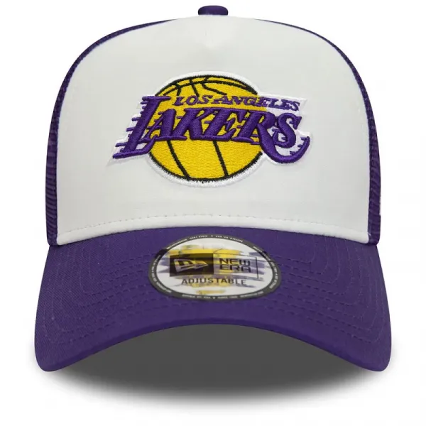 Šiltovka NEW ERA 940 Af trucker NBA Team clear black LOSLAK-WHITRPTRP