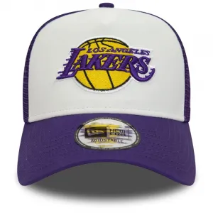 Šiltovka NEW ERA 940 Af trucker NBA Team clear black LOSLAK-WHITRPTRP