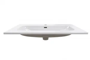 ArtCom Keramické umývadlo FLY 80 | biely lesk 80 cm