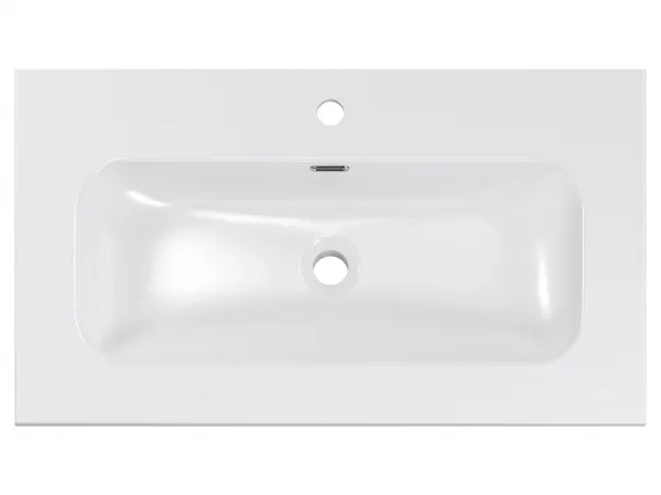 ArtCom Keramické umývadlo FLY 80 | biely lesk 80 cm
