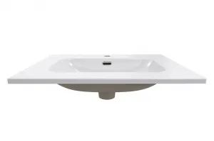 ArtCom Keramické umývadlo FLY 60 | biely lesk 60 cm