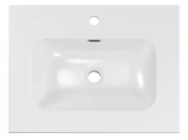 ArtCom Keramické umývadlo FLY 60 | biely lesk 60 cm