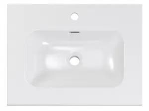 ArtCom Keramické umývadlo FLY 60 | biely lesk 60 cm