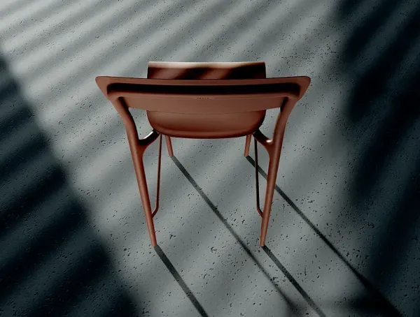 Prosperplast Záhradná stolička RIMOS 57x55,5x84 cm sivá
