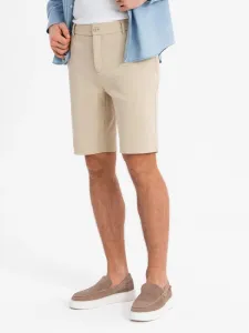Elegantné kraťasy pre pánov pieskové