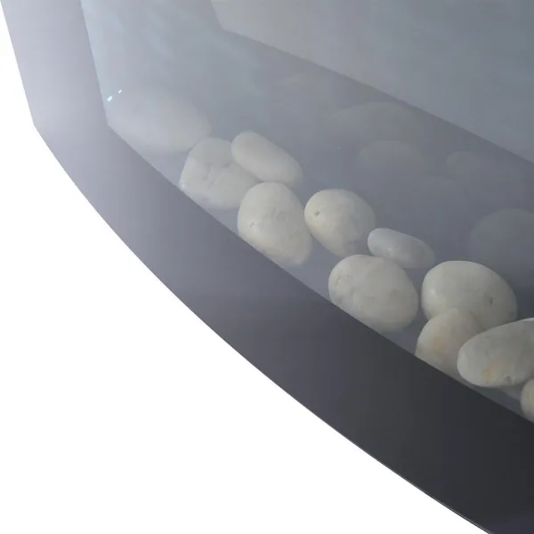 HOMCOM Elektrický krb na zeď s 3D efektem plamene