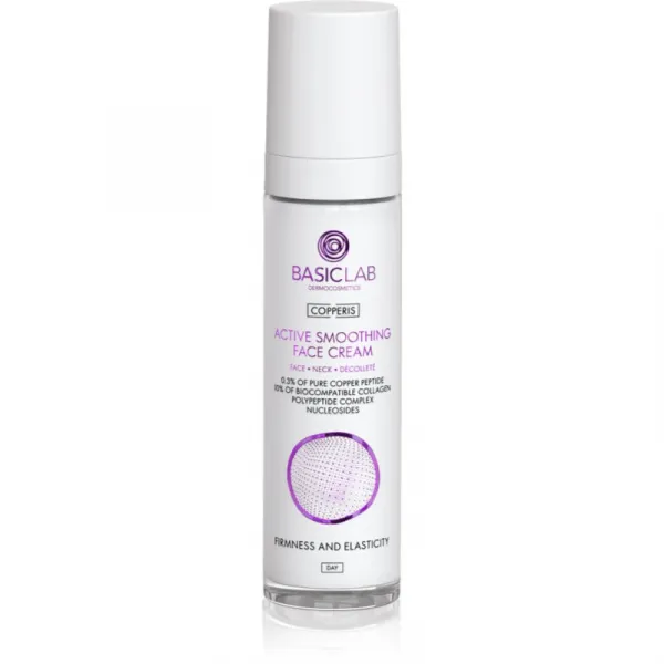 BasicLab Dermocosmetics Copperis denný vyhladzujúci krém s peptidmi 50 ml