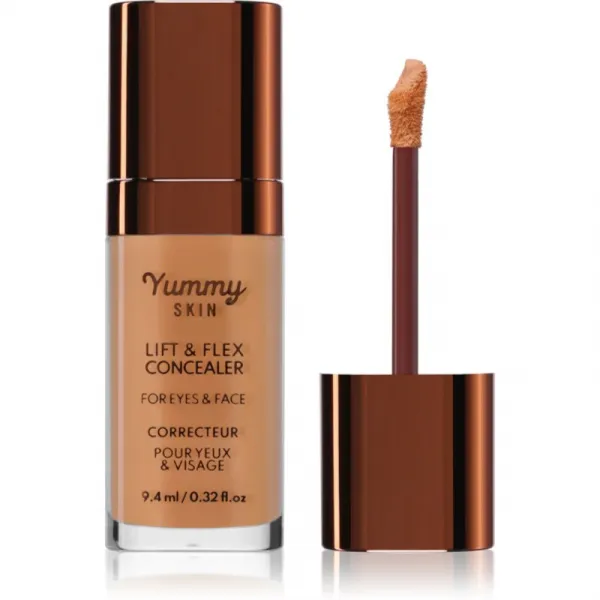 Danessa Myricks Beauty Yummy Skin Lift & Flex Concealer tekutý korektor s matným efektom odtieň 11 - Tan With Warm Undertones 8.4 ml