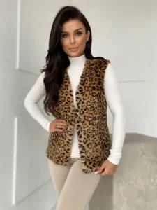 Brown vest Yups DT-031. R59