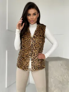 Brown vest Yups DT-031. R59