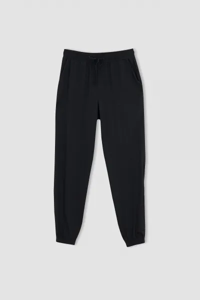 DEFACTO Jogger viskózové nohavice