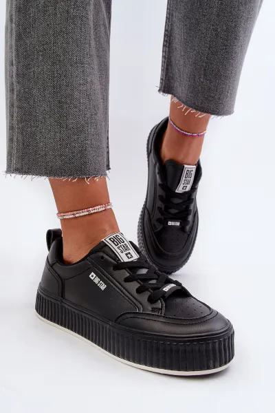 BIG STAR SHOES Dámske tenisky na platforme Big Star