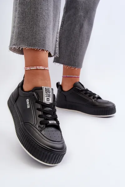 BIG STAR SHOES Dámske tenisky na platforme Big Star