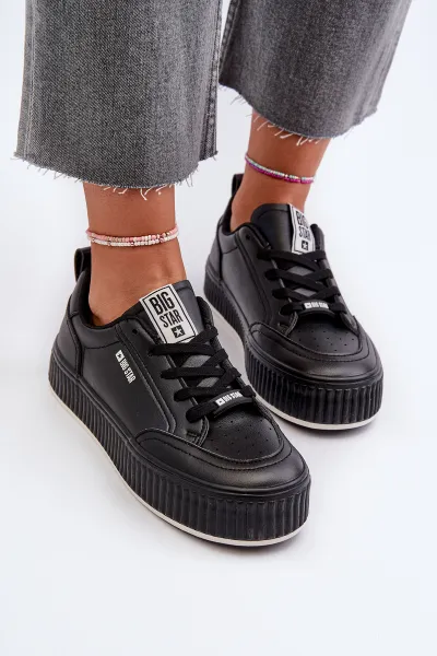 BIG STAR SHOES Dámske tenisky na platforme Big Star
