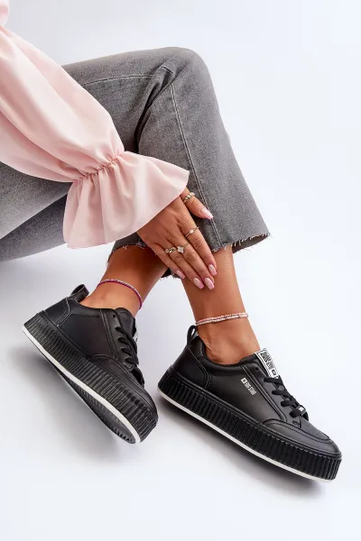 BIG STAR SHOES Dámske tenisky na platforme Big Star