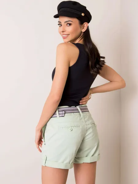 Shorts-D60015W62080K-pistachio