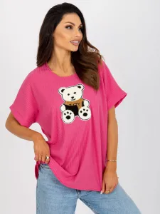 Blouse-LK-BZ-509251.26X-Fuchsia