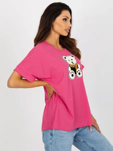 Blouse-LK-BZ-509251.26X-Fuchsia