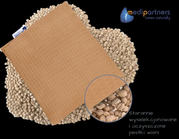 Medi Partners Thermofor with cherry seeds (Wafel) - Beige