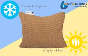 Medi Partners Thermofor with cherry seeds (Wafel) - Beige
