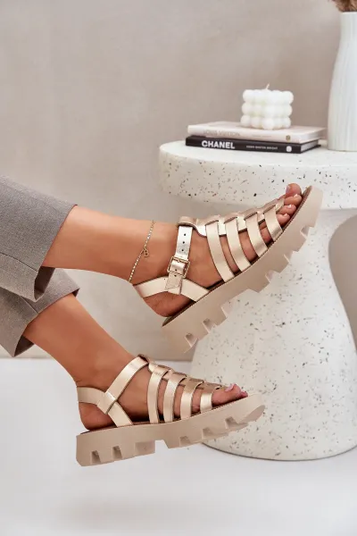 Lewski Shoes Kožené dámske sandále Zazoo