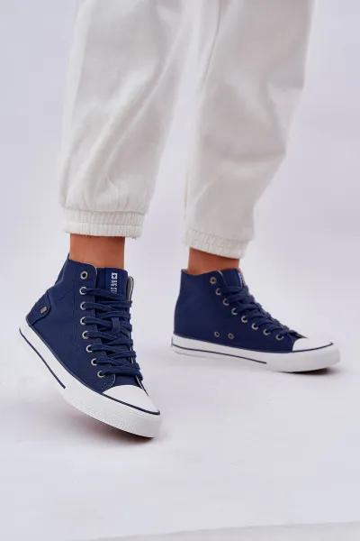 BIG STAR SHOES Dámske Vysoké Tenisky Big Star