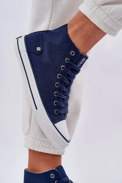 BIG STAR SHOES Dámske Vysoké Tenisky Big Star