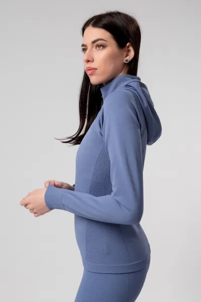 LELOSI Seamless Move mikina na zips Amelia S