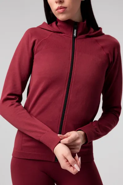LELOSI Seamless Move mikina na zips Madison S
