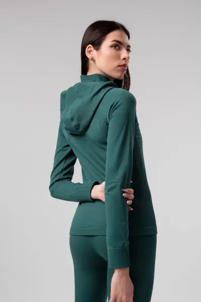 LELOSI Seamless Move mikina na zips Evelyn M