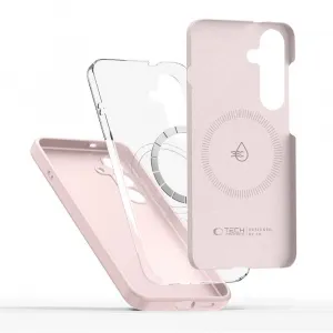 Tech-Protect Liquid Silicone MagSafe, iPhone 16e / 17e, ružový
