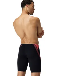 Speedo hyperboom splice jammer black/coral sands s - uk32