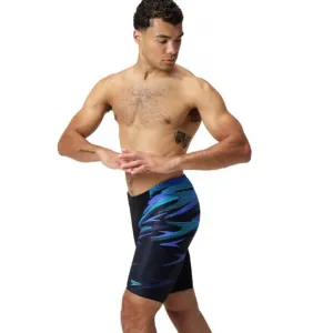 Speedo hyperboom v-cut jammer black/cobalt blue xxl - uk40
