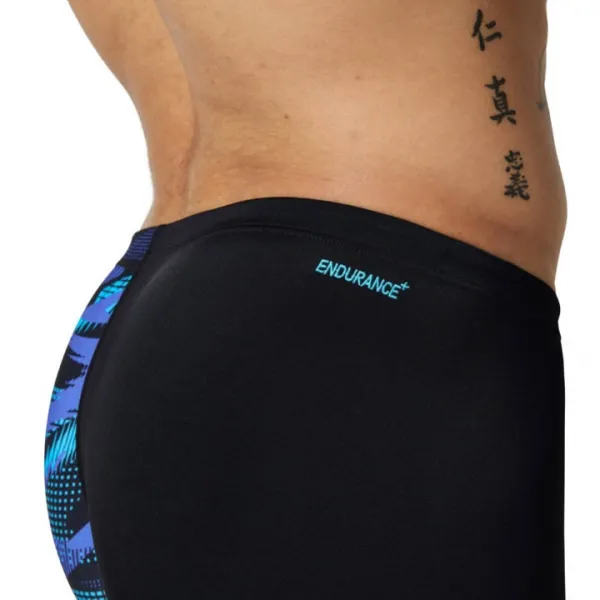 Speedo hyperboom v-cut jammer black/cobalt blue xxl - uk40