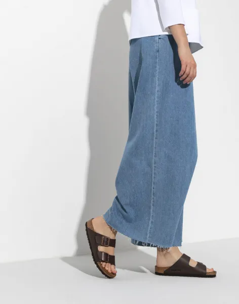 Šľapky Birkenstock Arizona pánske, hnedá farba