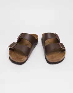 Šľapky Birkenstock Arizona pánske, hnedá farba