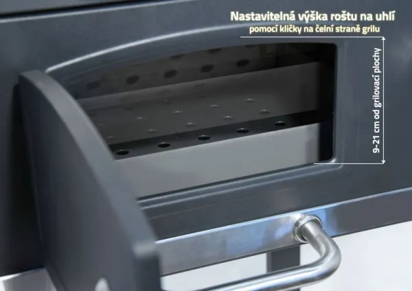 Cattara 13040 Gril na dřevěné uhlí Royal