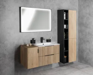 SAPHO - CIRASA STRIP umývadlová skrinka 79,8x52x46cm, dub alabama CR801-2322