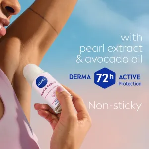 NIVEA Pearl & Beauty guličkový antiperspirant pre ženy 72h 50 ml