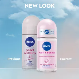 NIVEA Pearl & Beauty guličkový antiperspirant pre ženy 72h 50 ml